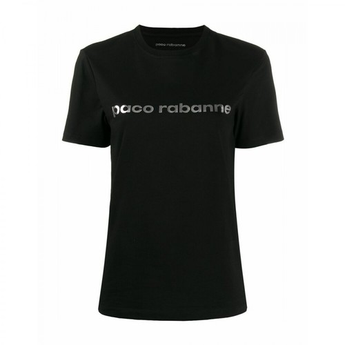 Paco Rabanne, T-shirt Czarny, female, 406.00PLN
