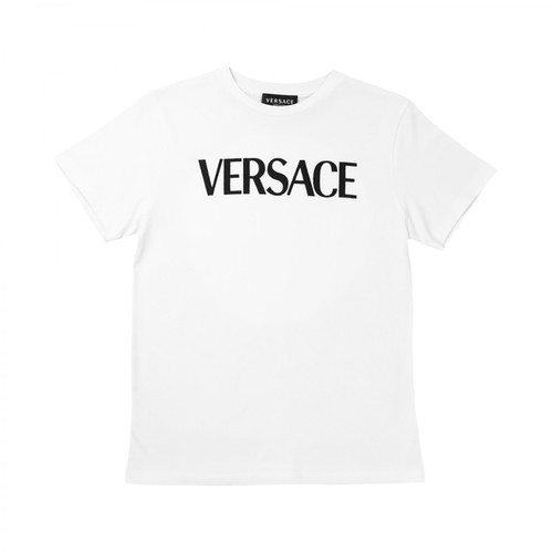 Versace, T-Shirt Biały, male, 616.00PLN