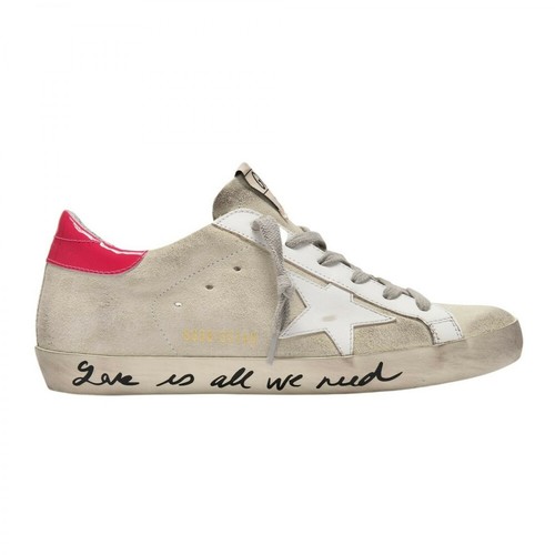Golden Goose, Super-Star Baskets sneakers Beżowy, female, 1674.89PLN