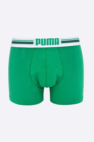Puma - Bokserki Puma Placed logo boxer 2p green (2-pack) 65.99PLN